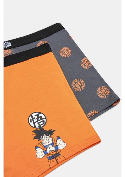 Dragon Ball Çok Renkli 2li Boxer