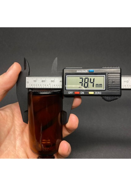50ML Kahverengi Cam Damlalıklı Şişe , Siyah Plastik Kapak , 50CC Amber Cam Damlalıklı Şişe x 6 Adet