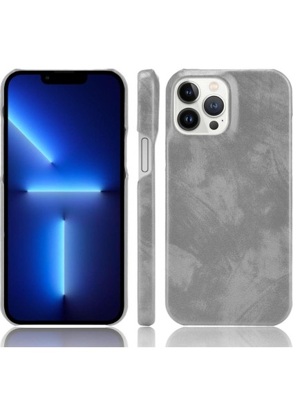 IPhone 13 Için Retro Durumda Pro Koruyucu Kapak Uyumluluk Lychee Retro (Yurt Dışından)