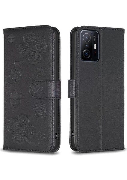 Xiaomi 11T/11T Pro Için Flip Case Çok Renkli Cüzdan Kart Yuvaları Tutucu Pu (Yurt Dışından)