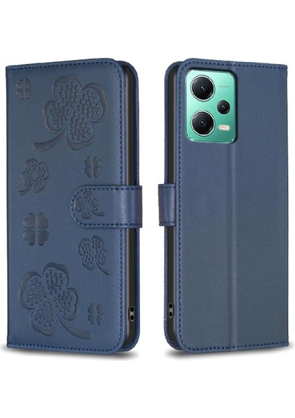 Xiaomi Poco X5 Yonca Çiçek Çok Renkli Kart Yuvaları Tutucu Için Flip Case (Yurt Dışından) indirimleri