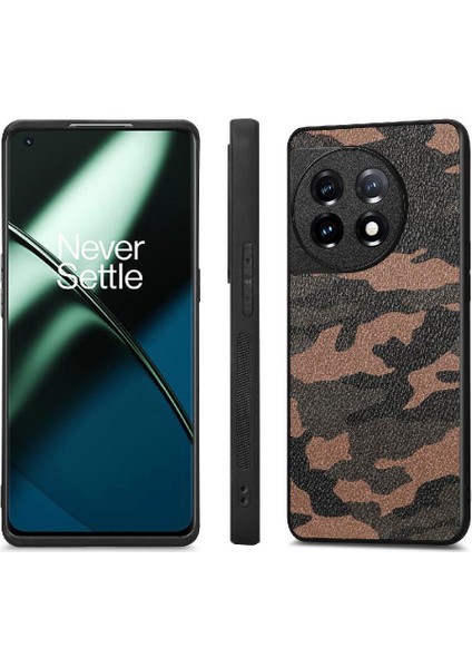 Oneplus 11 Camo Tasarım Hafif Anti Damla Kablosuz Şarj Için Kılıf (Yurt Dışından)