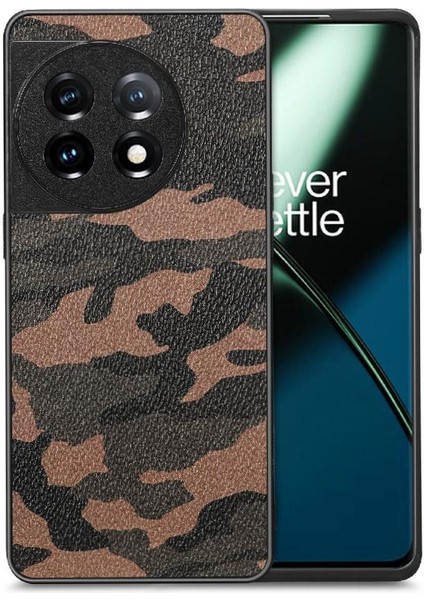 Oneplus 11 Camo Tasarım Hafif Anti Damla Kablosuz Şarj Için Kılıf (Yurt Dışından)