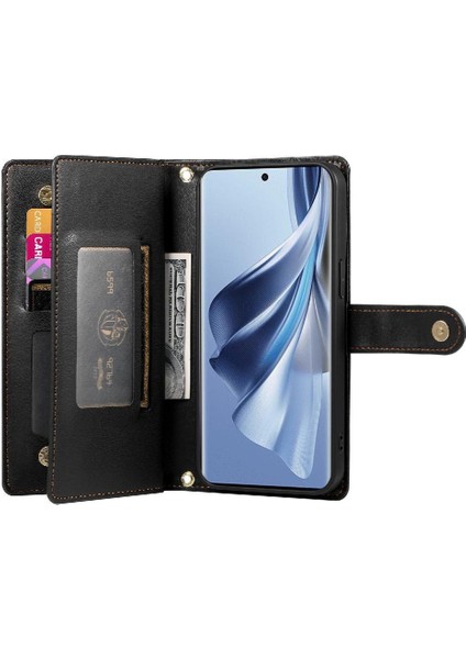 Oppo Oppo 10 5g/10 Pro 5g Bilek Kayışı Çok Fonksiyonlu Kart Için Flip Case (Yurt Dışından) modelleri