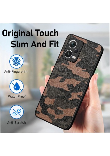 Xiaomi Redmi Not 12 Pro Artı Camo Tasarım Anti Damla Hafif (Yurt Dışından)