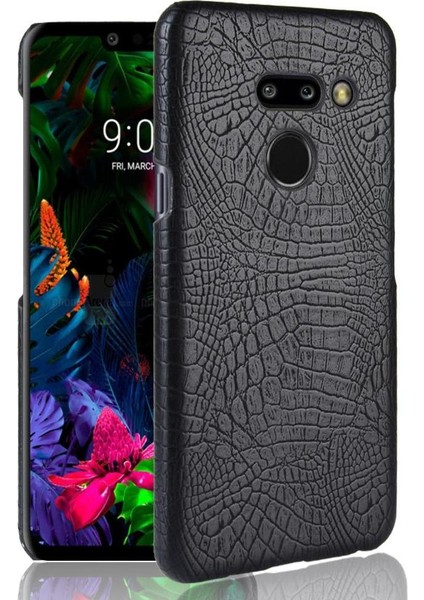 Lg G8 Thinq Klasik Timsah Moda Koruyucu Için Şık Klasik Durumda (Yurt Dışından)