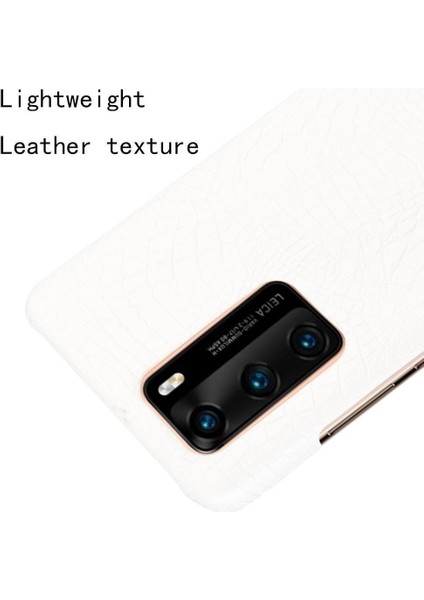 Huawei P40 Koruyucu Kapak Uyumluluk Anti Için Şık Klasik Kılıf (Yurt Dışından) modelleri
