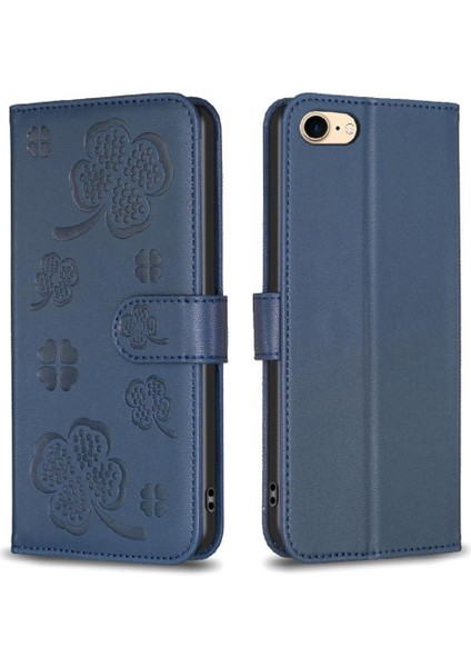 IPhone 6 Için Flip Case/6s Çok Renkli Pu Deri Kart Yuvaları Tutucu Yonca (Yurt Dışından) indirimleri
