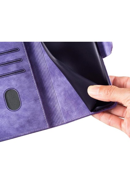 Samsung Galaxy S24 Fe Flip Için Flip Case Folio Tutucu Kapak Cüzdan Kılıf (Yurt Dışından)