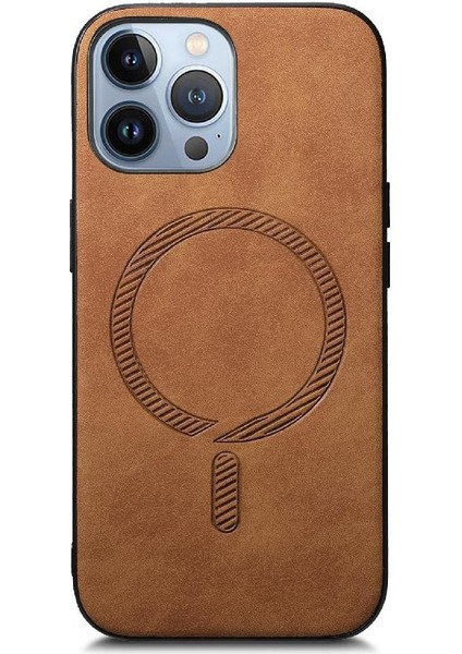 IPhone 13 Için Kılıf Pro Max Kablosuz Şarj Hafif Ince Magsafe Araba (Yurt Dışından)