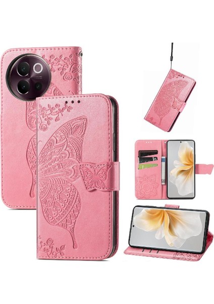 Vıvo V40 Lite Kelebek Kanat Iş Çok Renkli Cüzdan Için Flip Case (Yurt Dışından) modelleri