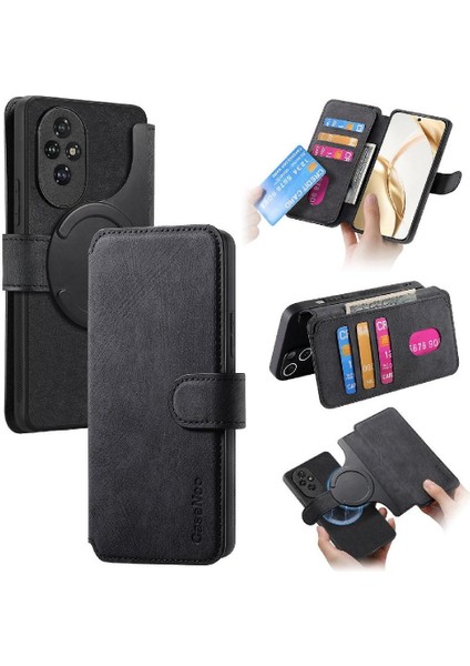 Onur 200 Mıknatıs Koruyucu Malzeme Için Flip Case Retro Cüzdan Kart Standı (Yurt Dışından)
