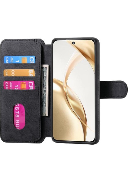 Onur 200 Mıknatıs Koruyucu Malzeme Için Flip Case Retro Cüzdan Kart Standı (Yurt Dışından) modelleri