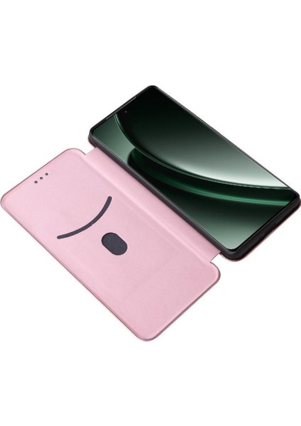 Kart Tutucu Kickstand Deri Folio Flip ile Realme Gt 6 Için Flip Case (Yurt Dışından)