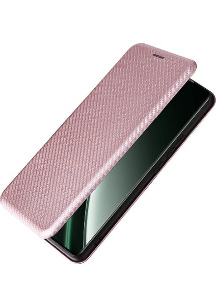 Kart Tutucu Kickstand Deri Folio Flip ile Realme Gt 6 Için Flip Case (Yurt Dışından)