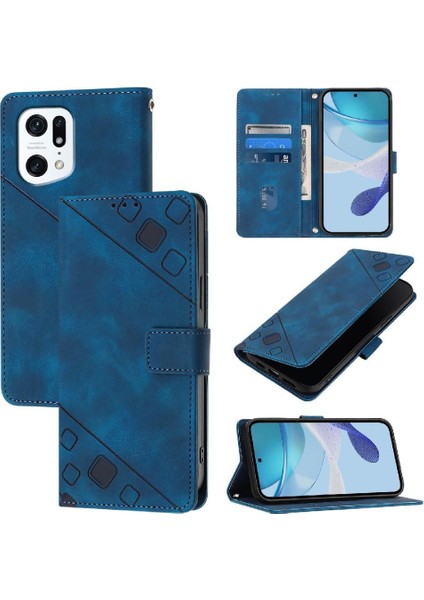 Oppo Bulmak Için Kılıf X5 Pro Cüzdan Kapak Çevirin Manyetik Deri Kart Tutucu (Yurt Dışından)