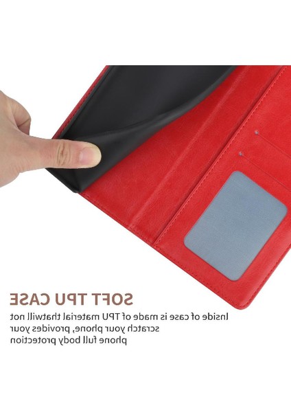 Sony Xperia 10 Vı Için Flip Case Deri Cüzdan Kapak Çevirin Kitap Katlanır Tpu (Yurt Dışından) modelleri