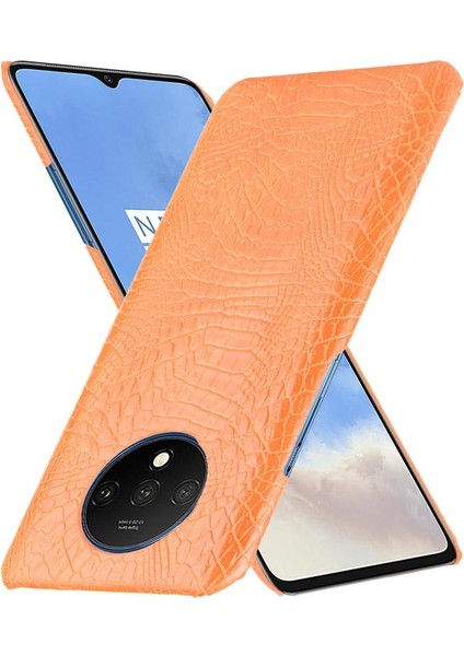 Oneplus 7t Anti Scratch Klasik Timsah Moda Için Şık Klasik Kılıf (Yurt Dışından)