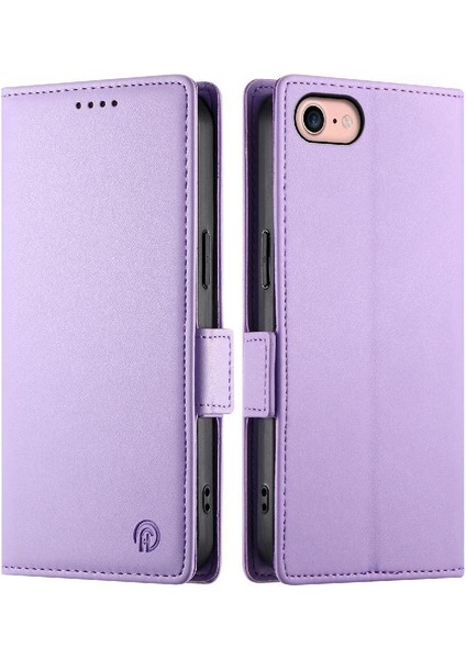 IPhone 7/8 Iş Günlük Kullanım Cüzdan Flip Kart Yuvaları Için Flip Case (Yurt Dışından)