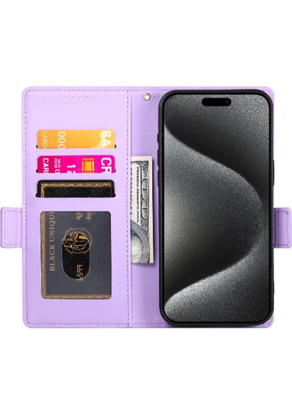 IPhone 7/8 Iş Günlük Kullanım Cüzdan Flip Kart Yuvaları Için Flip Case (Yurt Dışından)