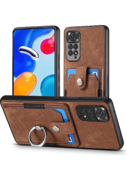 Xiaomi Redmi Not 11S Crad Yuvası Standı Manyetik Araç Montaj Halkası (Yurt Dışından)