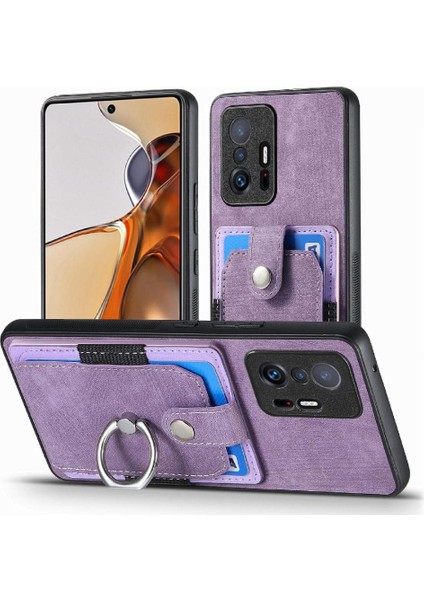 Xiaomi 11T/11T Pro Crad Yuvası Standı Halka Tutucu Manyetik Araç Montaj (Yurt Dışından)