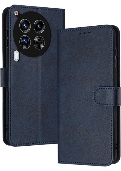 Tecno Camon Için Flip Case 30 4g/5g ile Toka Kickstand ile Saf Renk (Yurt Dışından)