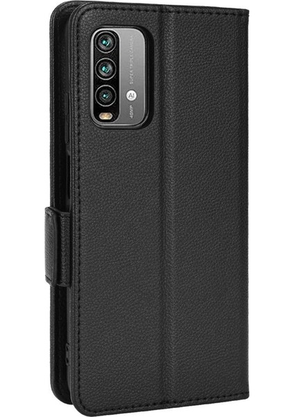Xiaomi Redmi Için Kılıf 9t Manyetik Pu Deri Kart Yuvaları Tutucu Cüzdan Yan (Yurt Dışından) modelleri