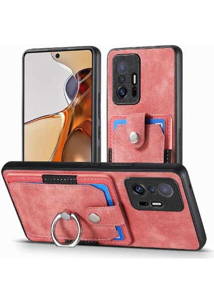 Xiaomi 11T/11T Pro Crad Yuvası Standı Halka Tutucu Manyetik Araç Montaj (Yurt Dışından)