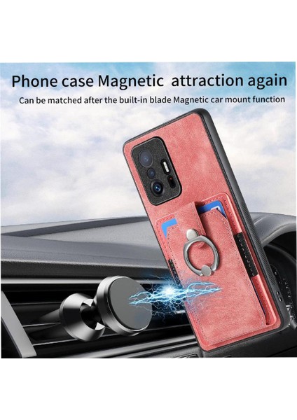 Xiaomi 11T/11T Pro Crad Yuvası Standı Halka Tutucu Manyetik Araç Montaj (Yurt Dışından) modelleri