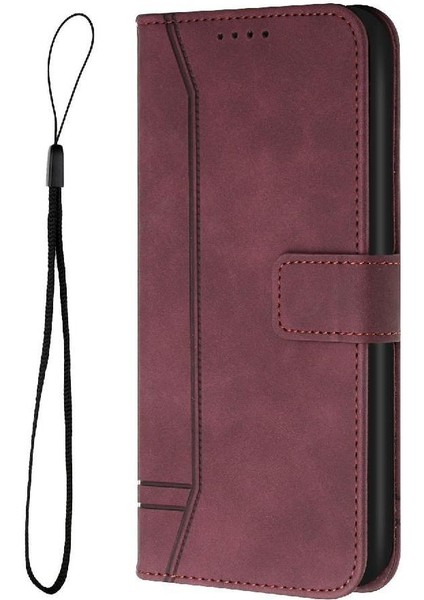 Telefon Kılıfı Için Oppo Oppo 10 Pro 5g Flip Folio Cüzdan Pu Deri Manyetik (Yurt Dışından)
