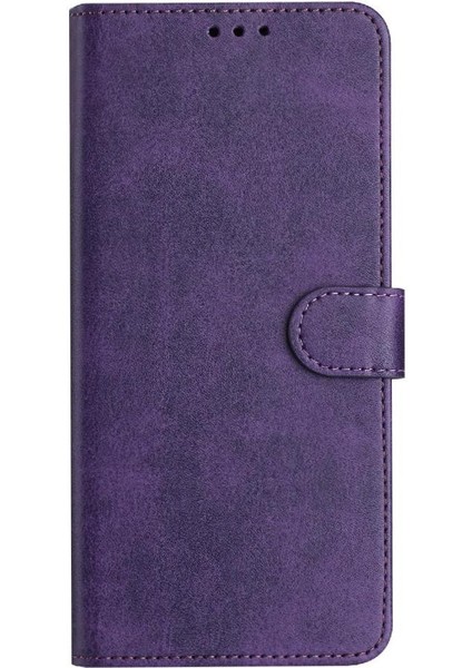 Oppo Için Flip Case Buckle 8 Pro 5g Saf Renk Toka ile Kart Yuvası ile Pu (Yurt Dışından)
