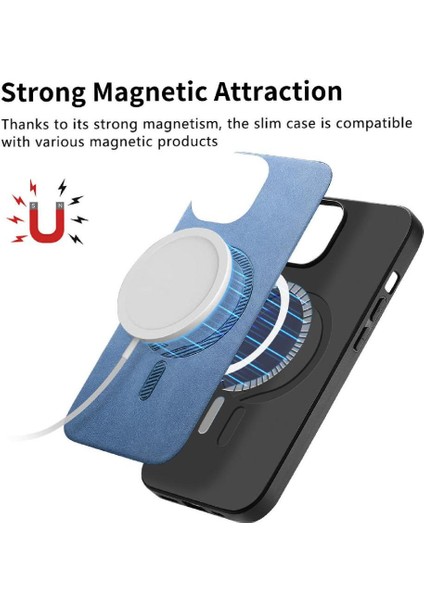 IPhone 11 Için Kılıf Pro Kablosuz Şarj Magsafe Araba Bağlar Ince (Yurt Dışından)