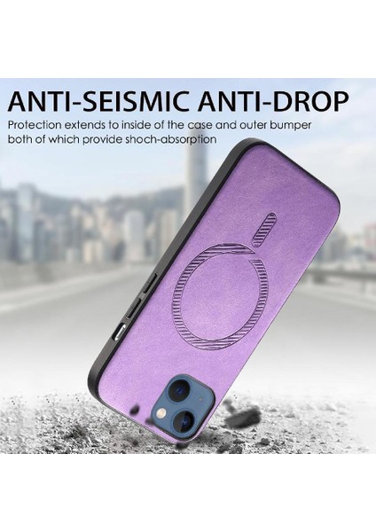 IPhone 13 Için Kılıf Ince Magsafe Araba Bağlar Kablosuz Şarj Hafif (Yurt Dışından)
