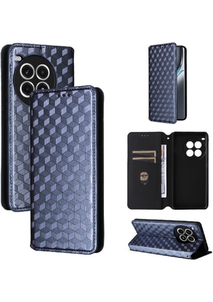 Oneplus Ace 3 Pro Için Flip Case Manyetik Kapatma Cüzdan Pu Deri Kart (Yurt Dışından)