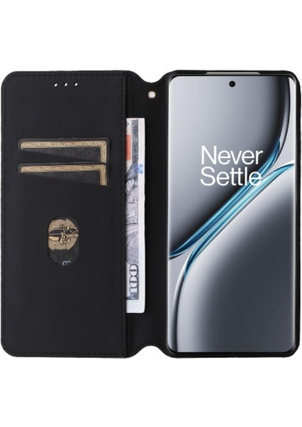 Oneplus Ace 3 Pro Için Flip Case Manyetik Kapatma Cüzdan Pu Deri Kart (Yurt Dışından) indirimleri