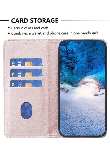 Mays Shop Samsung Galaxy A15 4g/5g Çoklu Kart Yuvası Çok Renkli Cüzdan Için Flip Case (Yurt Dışından)