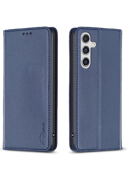 Mays Shop Samsung Galaxy A25 5g Pu Deri Çok Renkli Çoklu Kart Yuvası Için Flip Case (Yurt Dışından)