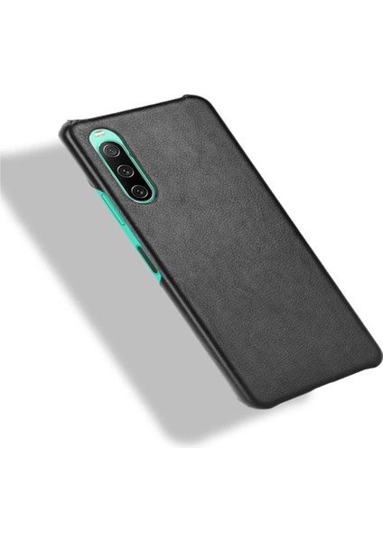 Sony Xperia 10 Iv Için Retro Kılıf Retro Anti Scratch Lychee Desen Kapak (Yurt Dışından) fiyatları