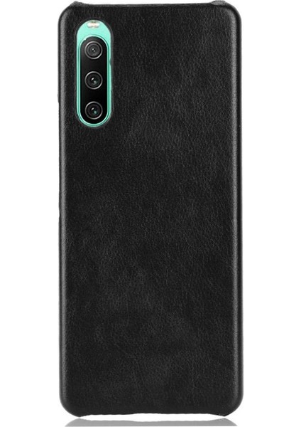 Sony Xperia 10 Iv Için Retro Kılıf Retro Anti Scratch Lychee Desen Kapak (Yurt Dışından) modelleri