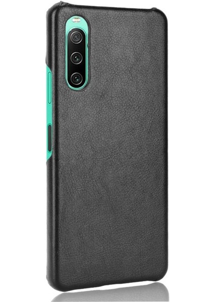 Sony Xperia 10 Iv Için Retro Kılıf Retro Anti Scratch Lychee Desen Kapak (Yurt Dışından) fırsatları