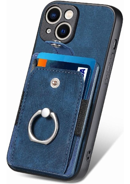 IPhone 15 Için Kılıf Artı Halka Tutucu Standı Crad Yuvası Manyetik Araç Montaj (Yurt Dışından) indirimleri
