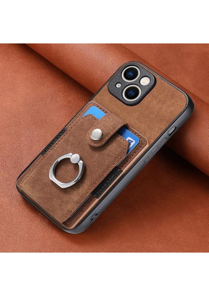 IPhone 15 Için Kılıf Artı Halka Tutucu Standı Crad Yuvası Manyetik Araç Montaj (Yurt Dışından) modelleri