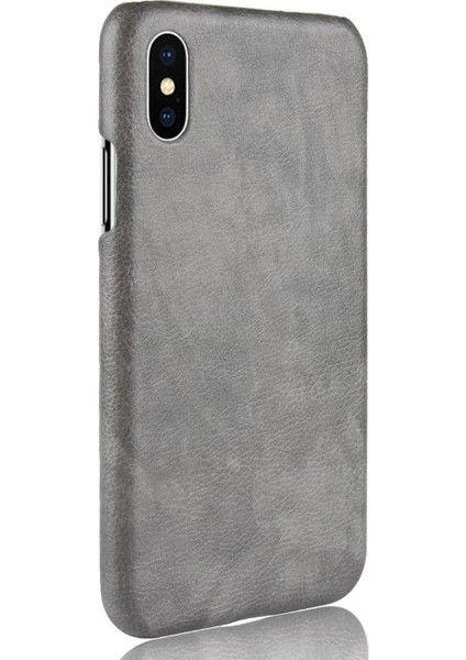 IPhone Xs Max Lychee Desen Anti Scratch Koruyucu Kapak Için Retro Kılıf (Yurt Dışından) fiyatları