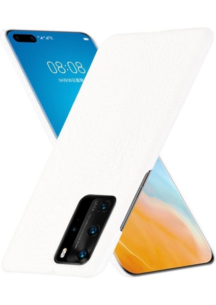 Huawei P40 Anti Scratch Uyumluluk Klasik Için Şık Klasik Kılıf (Yurt Dışından)