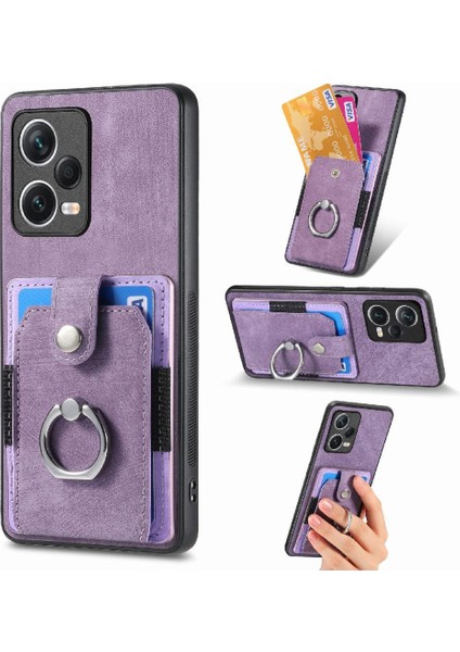 Xiaomi Redmi Için Not 12 Pro Artı Standı Halka Tutucu Manyetik Araba Crad (Yurt Dışından)
