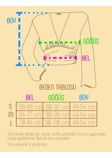 Wear And Wear Kadın Siyah V Yaka Büzgülü Beli Bantlı Korseli Toparlayıcı Ipek Jarse Astarlı Uzun Kollu Bluz