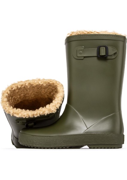 Splash Euri Borreguıto Kürklü Yağmur Çizmesi- Kaki/ Khaki fiyatları