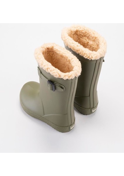 Splash Euri Borreguıto Kürklü Yağmur Çizmesi- Kaki/ Khaki indirimleri