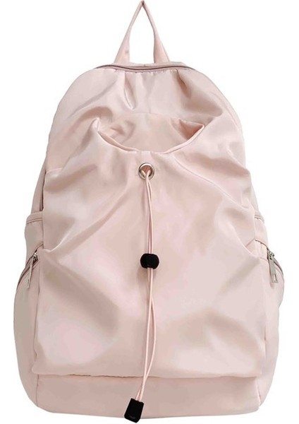 Kadın Seyahat Sırt Çantası Su Geçirmez Naylon Torba Hafif Büyük Kapasiteli Öğrenci Okul Çantası Moda Rahat Sırt Çantası (Yurt Dışından)